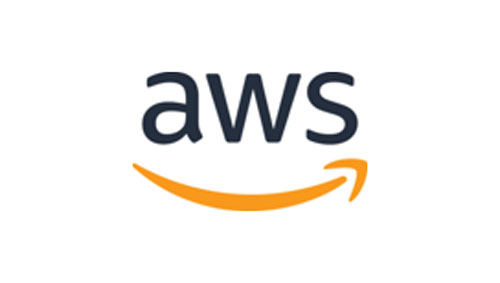 Amazon AWS logo.